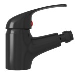 vidaXL Baterie mixer pentru bideu baie, negru, 13x12 cm vidaXL Baterie mixer pentru bideu baie, negru, 13x12 cm