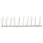 vidaXL Set bandă cu țepi antipăsări cu 2 rânduri 20 buc. plastic 10 m vidaXL Set bandă cu țepi antipăsări cu 2 rânduri 20 buc. plastic 10 m