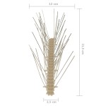 vidaXL Set bandă cu țepi antipăsări cu 5 rânduri, 6 buc., plastic, 3 m vidaXL Set bandă cu țepi antipăsări cu 5 rânduri, 6 buc., plastic, 3 m