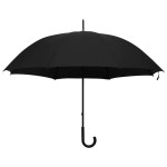 vidaXL Umbrelă, negru, 130 cm vidaXL Umbrelă, negru, 130 cm