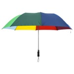 vidaXL Umbrelă pliabilă automată, multicolor, 124 cm vidaXL Umbrelă pliabilă automată, multicolor, 124 cm