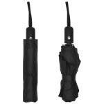 vidaXL Umbrelă pliabilă automată, negru, 95 cm vidaXL Umbrelă pliabilă automată, negru, 95 cm