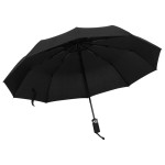 vidaXL Umbrelă pliabilă automată, negru, 104 cm vidaXL Umbrelă pliabilă automată, negru, 104 cm