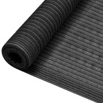 vidaXL Plasă protecție intimitate, antracit, 1,2x50 m, HDPE, 75 g/m² vidaXL Plasă protecție intimitate, antracit, 1,2x50 m, HDPE, 75 g/m²
