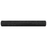 vidaXL Plasă protecție intimitate, negru, 2x25 m, HDPE, 75 g/m²