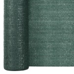 vidaXL Plasă protecție intimitate, 1,5x50 m, verde, 75 g/m², HDPE