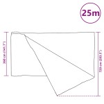 vidaXL Plasă protecție intimitate, 3,6x25 m, verde, 150 g/m², HDPE vidaXL Plasă protecție intimitate, 3,6x25 m, verde, 150 g/m², HDPE