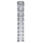 vidaXL Gard de grădină, argintiu, 50x1 m, oțel galvanizat vidaXL Gard de grădină, argintiu, 50x1 m, oțel galvanizat