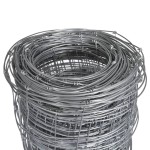 vidaXL Gard de grădină, argintiu, 50x1,25 m, oțel zincat vidaXL Gard de grădină, argintiu, 50x1,25 m, oțel zincat
