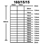 vidaXL Gard de grădină, argintiu, 50x1,6 m, oțel zincat vidaXL Gard de grădină, argintiu, 50x1,6 m, oțel zincat