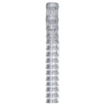 vidaXL Gard de grădină, argintiu, 50x1,6 m, oțel galvanizat