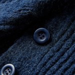 Cardigan tricotat pentru copii, bleumarin, 104