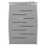 vidaXL Magazie pentru două pubele, 138x77,5x112,5 cm, oțel inoxidabil vidaXL Magazie pentru două pubele, 138x77,5x112,5 cm, oțel inoxidabil