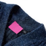 Cardigan tricotat pentru copii, bleumarin, 140