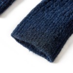 Cardigan tricotat pentru copii, bleumarin, 140