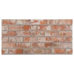 vidaXL Panouri de perete 3D, model cărămidă, roșu, 10 buc., EPS vidaXL Panouri de perete 3D, model cărămidă, roșu, 10 buc., EPS