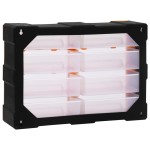 vidaXL Organizator cu 8 sertare mari, 52x16x37 cm vidaXL Organizator cu 8 sertare mari, 52x16x37 cm