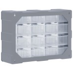 vidaXL Organizator cu 16 sertare medii, 52x16x37 cm vidaXL Organizator cu 16 sertare medii, 52x16x37 cm