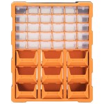 vidaXL Organizator cu 39 de sertare, 38x16x47 cm vidaXL Organizator cu 39 de sertare, 38x16x47 cm