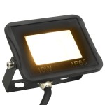 vidaXL Proiector cu LED, alb cald, 10 W vidaXL Proiector cu LED, alb cald, 10 W