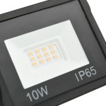 vidaXL Proiector cu LED, alb cald, 10 W vidaXL Proiector cu LED, alb cald, 10 W