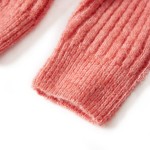 Cardigan tricotat pentru copii, roz mediu, 140
