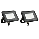 vidaXL Proiectoare cu LED, 10 W, 2 buc., alb rece vidaXL Proiectoare cu LED, 10 W, 2 buc., alb rece