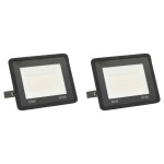 vidaXL Proiectoare cu LED, 50 W, 2 buc., alb rece