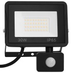 vidaXL Proiector LED cu senzor, 30 W, alb cald