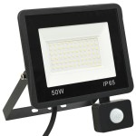 vidaXL Proiector LED cu senzor, 50 W, alb cald vidaXL Proiector LED cu senzor, 50 W, alb cald