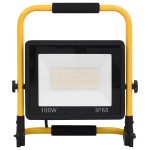 vidaXL Proiector cu LED și mâner, alb rece, 100 W
