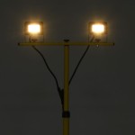vidaXL Proiector cu LED și trepied, 2x10 W, alb cald vidaXL Proiector cu LED și trepied, 2x10 W, alb cald