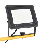 vidaXL Proiector cu LED și trepied, 2x50 W, alb rece