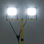 vidaXL Proiector cu LED și trepied, 2x100 W, alb rece vidaXL Proiector cu LED și trepied, 2x100 W, alb rece