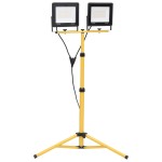 vidaXL Proiector cu LED și trepied, 2x100 W, alb rece vidaXL Proiector cu LED și trepied, 2x100 W, alb rece