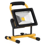 vidaXL Reflector cu LED reîncărcabil cu mâner, 30 W, alb rece