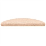 vidaXL Covorașe autoadezive pentru scări, 10 buc., 56x17x3 cm, crem, semirotunde vidaXL Covorașe autoadezive pentru scări, 10 buc., 56x17x3 cm, crem, semirotunde