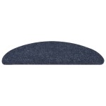 vidaXL Covorașe autoadezive pentru scări, 10 buc., 56x17x3 cm, semirotunde, albastre vidaXL Covorașe autoadezive pentru scări, 10 buc., 56x17x3 cm, semirotunde, albastre