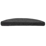vidaXL Covorașe pentru scări autoadezive, 10 buc., 56x17x3 cm, antracit, semirotunde vidaXL Covorașe pentru scări autoadezive, 10 buc., 56x17x3 cm, antracit, semirotunde