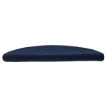 vidaXL Covorașe autoadezive pentru scări, 10 buc., 56x17x3 cm, semirotunde, bleumarin vidaXL Covorașe autoadezive pentru scări, 10 buc., 56x17x3 cm, semirotunde, bleumarin