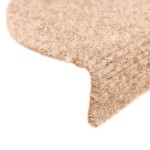 vidaXL Covorașe autoadezive pentru scări, 10 buc., 65x21x4 cm, crem, semirotunde, mari vidaXL Covorașe autoadezive pentru scări, 10 buc., 65x21x4 cm, crem, semirotunde, mari