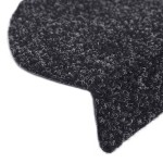 vidaXL Covorașe autoadezive pentru scări, 10 buc., 65x21x4 cm, negru, semirotunde, mari vidaXL Covorașe autoadezive pentru scări, 10 buc., 65x21x4 cm, negru, semirotunde, mari