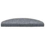 vidaXL Covorașe autoadezive pentru scări, 10 buc., 65x21x4 cm, gri deschis, semirotunde, mari vidaXL Covorașe autoadezive pentru scări, 10 buc., 65x21x4 cm, gri deschis, semirotunde, mari