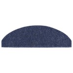 vidaXL Covorașe autoadezive pentru scări, 5 buc., 65x21x4 cm, albastru, semirotunde, mari vidaXL Covorașe autoadezive pentru scări, 5 buc., 65x21x4 cm, albastru, semirotunde, mari