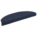vidaXL Covorașe autoadezive pentru scări, 10 buc., 65x21x4 cm, albastru, semirotunde, mari vidaXL Covorașe autoadezive pentru scări, 10 buc., 65x21x4 cm, albastru, semirotunde, mari