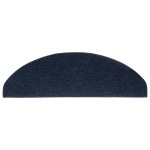 vidaXL Covorașe autoadezive pentru scări, 5 buc., 65x21x4 cm, bleumarin, semirotunde, mari vidaXL Covorașe autoadezive pentru scări, 5 buc., 65x21x4 cm, bleumarin, semirotunde, mari