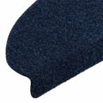 vidaXL Covorașe scări autoadezive, 10 buc., 65x21x4 cm, bleumarin, semirotunde, mari vidaXL Covorașe scări autoadezive, 10 buc., 65x21x4 cm, bleumarin, semirotunde, mari