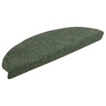 vidaXL Covorașe autoadezive pentru scări, 10 buc., 65x21x4 cm, verde, semirotunde, mari vidaXL Covorașe autoadezive pentru scări, 10 buc., 65x21x4 cm, verde, semirotunde, mari