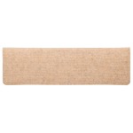 vidaXL Covorașe autoadezive pentru scări, 10 buc., 65x21x4 cm, margini dreptunghiulare, crem vidaXL Covorașe autoadezive pentru scări, 10 buc., 65x21x4 cm, margini dreptunghiulare, crem