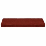 vidaXL Covorașe pentru scări autoadezive, 10 buc., 65x21x4 cm, margini dreptunghiulare, roșu bordeaux vidaXL Covorașe pentru scări autoadezive, 10 buc., 65x21x4 cm, margini dreptunghiulare, roșu bordeaux